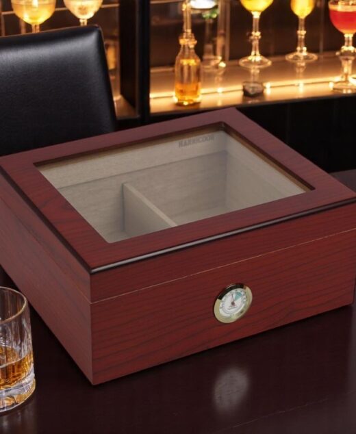 Humidor de Cedro 40-50 Unidades Caoba