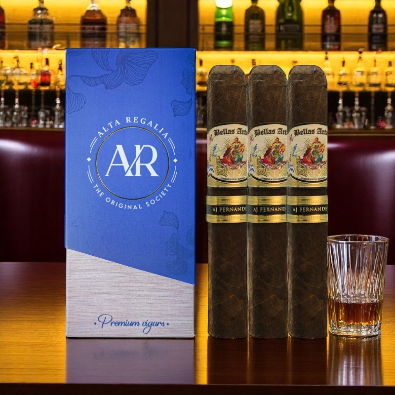 AJ Fernandez Bellas Artes Maduro Robusto Tripack