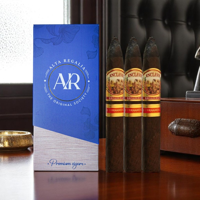 AJ Fernandez Enclave Broadleaf Belicoso Tripack