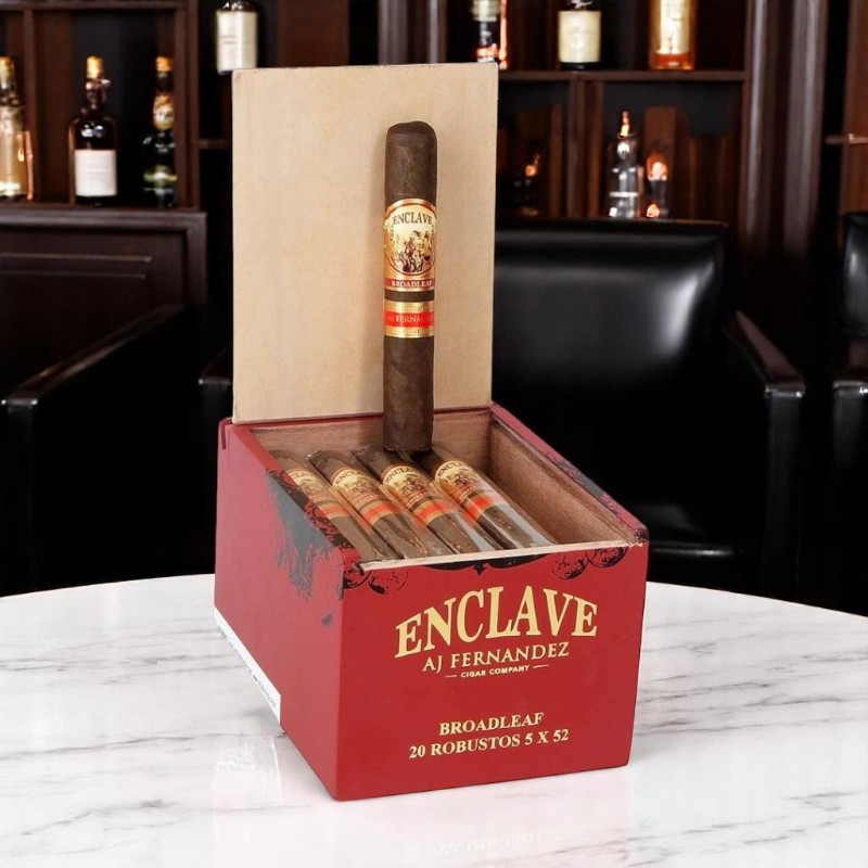 AJ Fernandez Enclave Broadleaf Robusto x 20