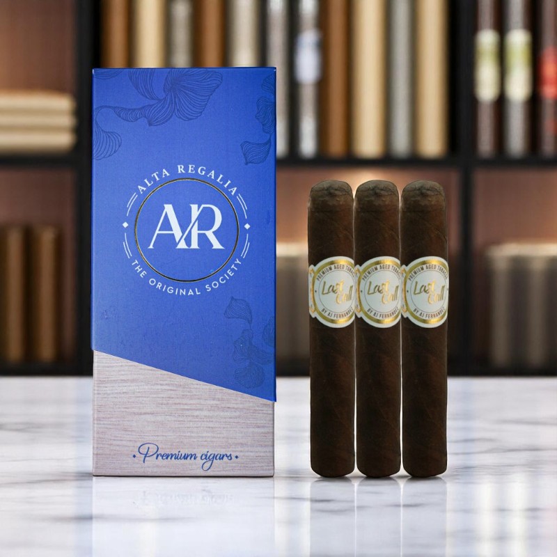 AJ Fernandez Last Call Maduro Corticas Tripack