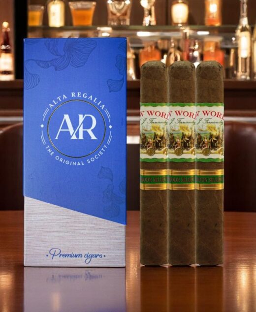AJ Fernandez New World Cameroon Doble Robusto Tripack