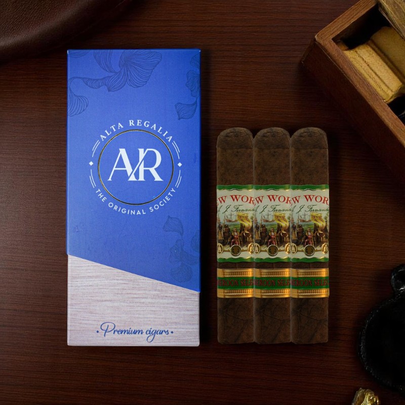 AJ Fernandez New World Cameroon Short Robusto Tripack