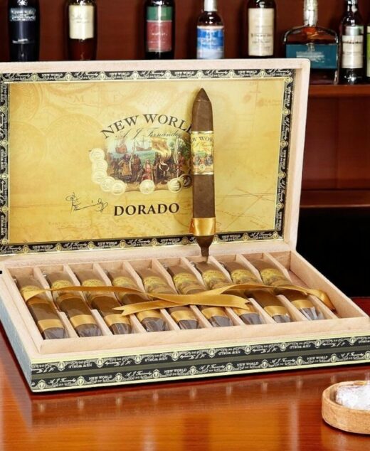 AJ Fernandez New World Dorado Figurado x 10