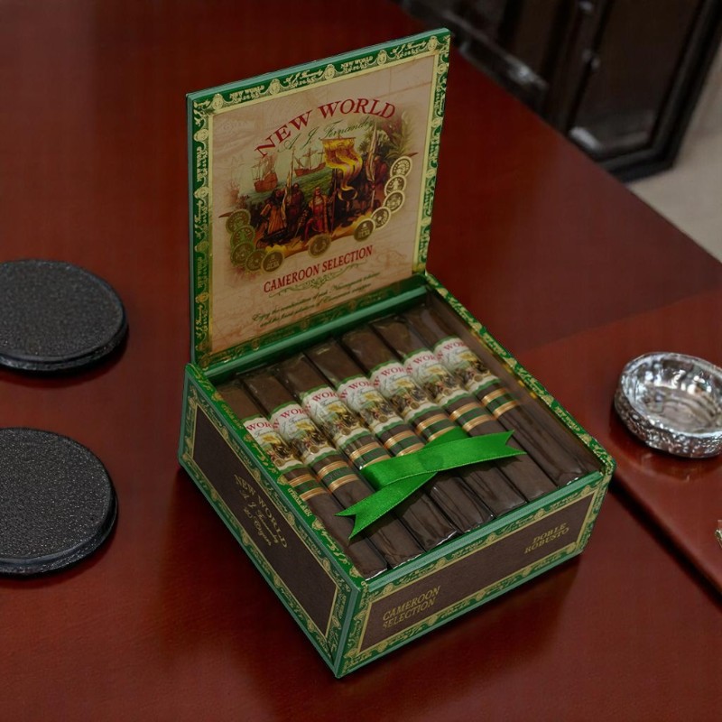 AJ Fernandez New World Cameroon Doble Robusto x 20