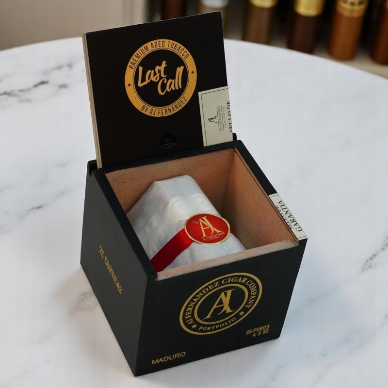 AJ Fernandez Last Call Maduro Corticas x 25