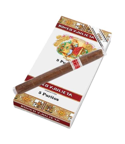 ROMEO Y JULIETA PURITOS X 5
