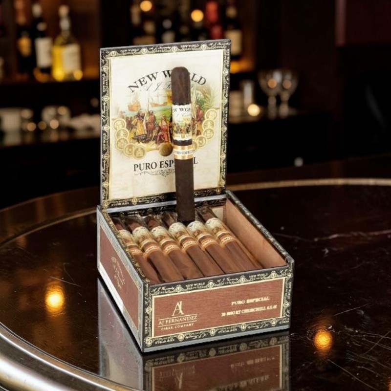AJ Fernandez New World Puro Especial Short Churchill
